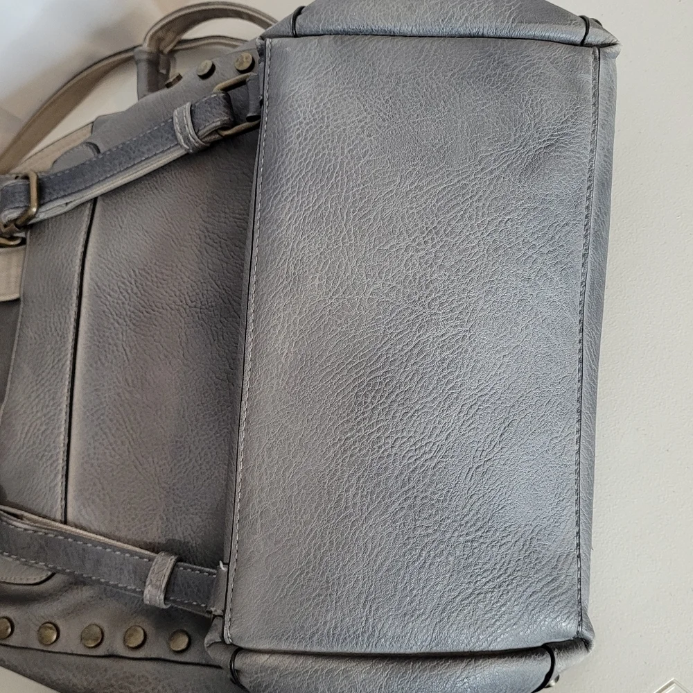 Jen & Co. Bex Vegan Leather Convertible Backpack / Crossbody  Bag